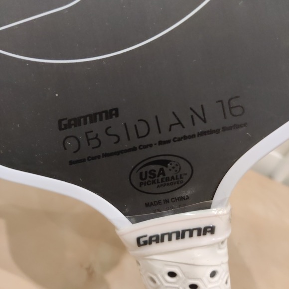 Gamma‎ Obsidian Pickleball Paddle 16mm - New - Picture 3 of 4